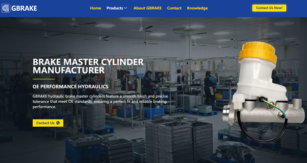 Brake Master Pump Manufacturers in China