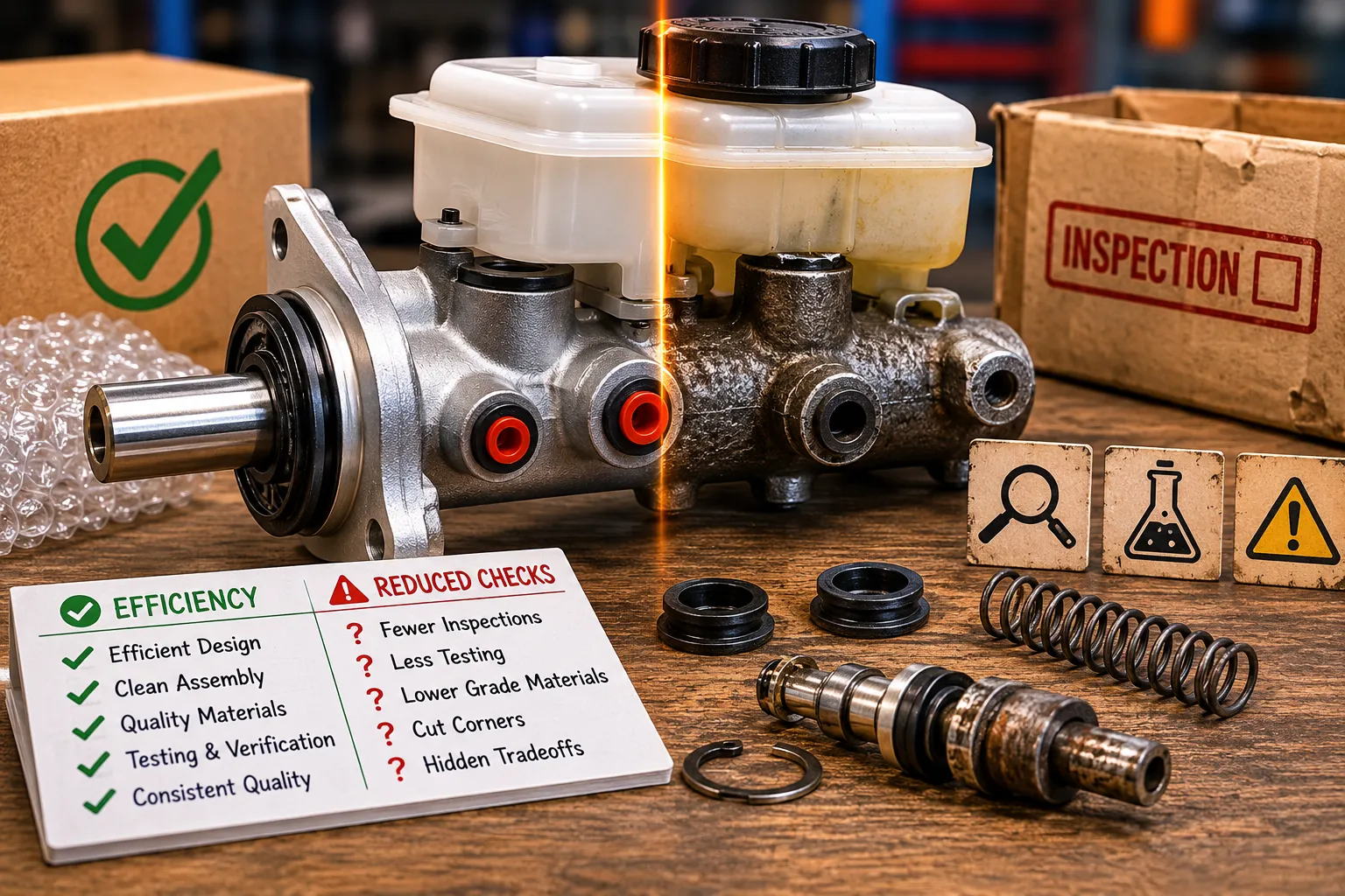 cheap brake master cylinder hidden costs